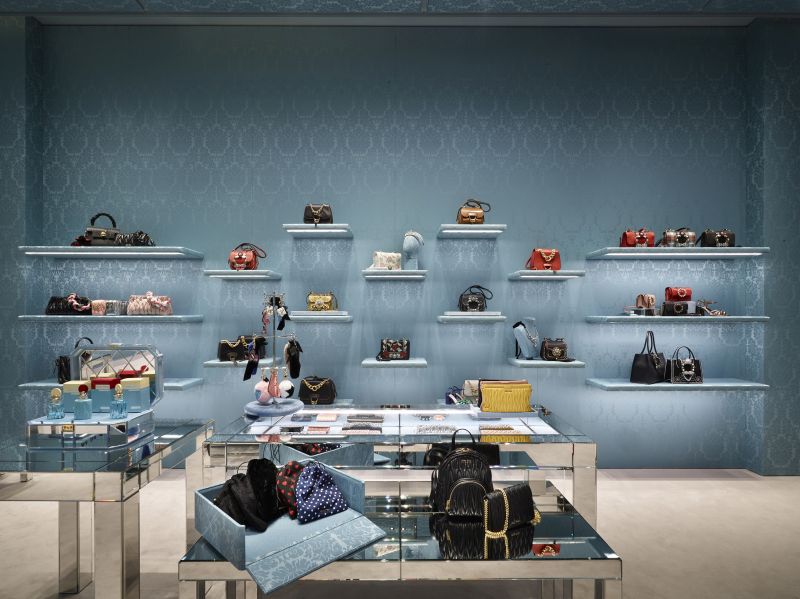 Miu Miu's new store in Vienna - MODERN CULTURE OF TOMORROW MAGAZINE