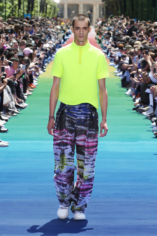 Louis Vuitton Men's Spring/Summer 2019 runway show in Palais Royal, Paris