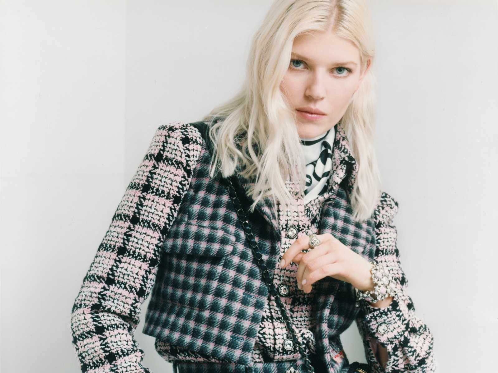 CHANEL - Model and friend of the House Ola Rudnicka is the