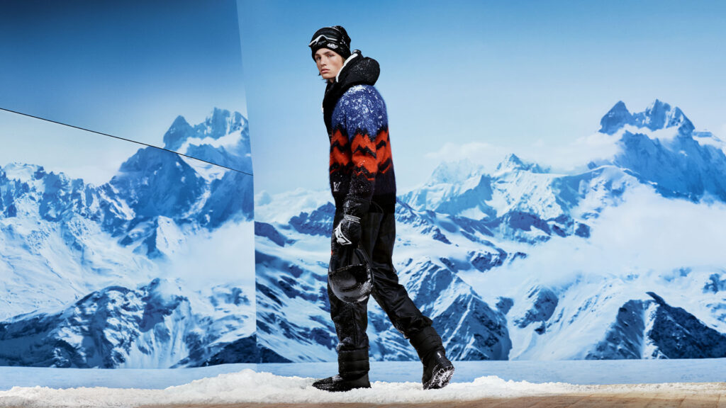 Louis Vuitton: The New Louis Vuitton Ski Collection: A Dynamic