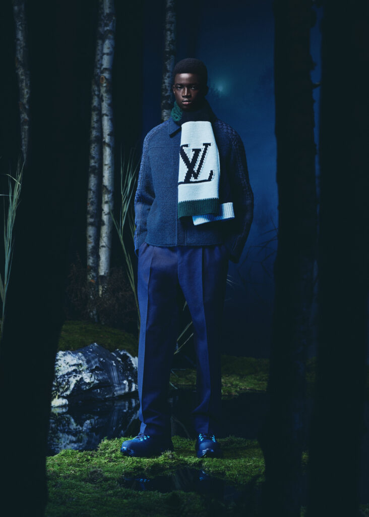 Shop Louis Vuitton Men's Blue More Jackets