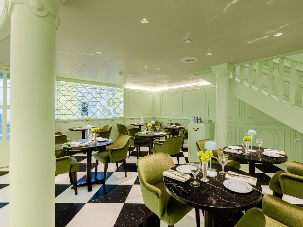 Prada Caffè: The intersection of fashion and fine dining - Eclectic Trends